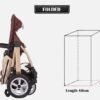 Ultra Compact 2in1 4 wheels Aluminium Baby pram/stroller/jogger - Image 3