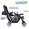 Double Pram Twin Stroller  - Toddler Baby Jogger