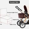 Ultra Compact 2in1 4 wheels Aluminium Baby pram/stroller/jogger - Image 4