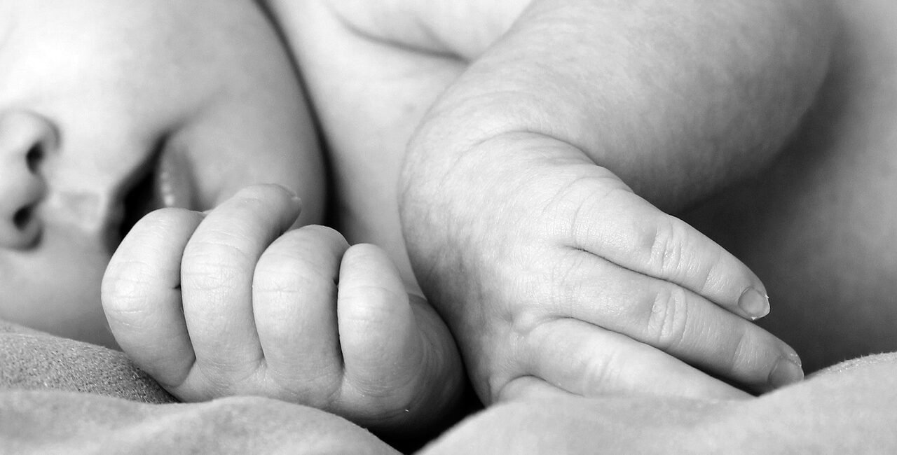 infant, hands, finger